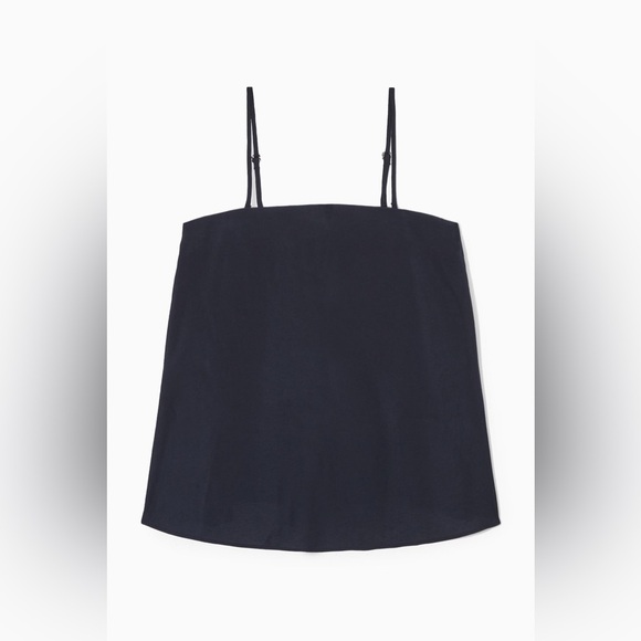 COS | Navy Convertible A-line Bustier Top - Picture 1 of 11
